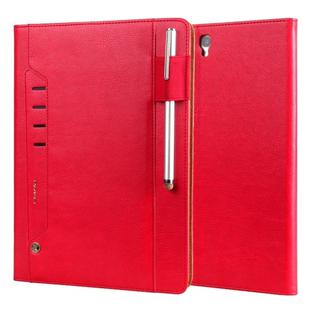 For Galaxy Tab S3 9.7/T820 CMai2 Tmall Kaka Litchi Texture Horizontal Flip Leather Case with Holder & Card Slot & Photo Frame & Pen Slot(Red)
