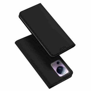 For Xiaomi 12 Lite 5G NE DUX DUCIS Skin Pro Series Horizontal Flip Phone Leather Case(Black)