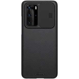 For Huawei P40 Pro NILLKIN Black Mirror Series Camshield Full Coverage Dust-proof Scratch Resistant Mobile Phone Case(Black)