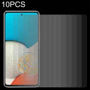 For Samsung Galaxy A54 5G 10pcs 0.26mm 9H 2.5D Tempered Glass Film