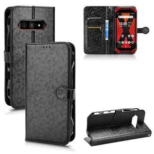 For Kyocera Torque 5G / KYG05 Honeycomb Dot Texture Leather Phone Case(Black)
