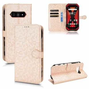 For Kyocera Torque 5G / KYG05 Honeycomb Dot Texture Leather Phone Case(Gold)