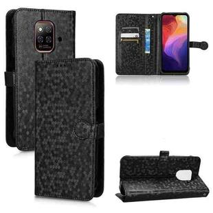 For Ulefone Power Armor 14 / Armor 14 Pro Honeycomb Dot Texture Leather Phone Case(Black)