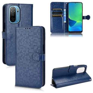 For Ulefone Note 13P Honeycomb Dot Texture Leather Phone Case(Blue)