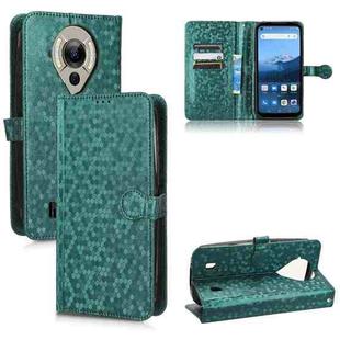 For Oukitel WP16 Honeycomb Dot Texture Leather Phone Case(Green)