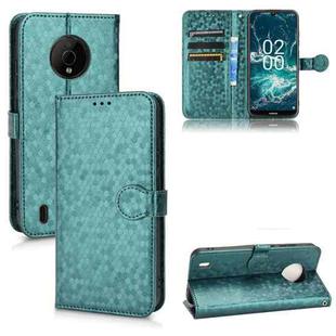 For Nokia C200 Honeycomb Dot Texture Leather Phone Case(Green)