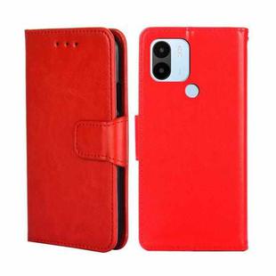 For Xiaomi Redmi A1+ 4G Crystal Texture Horizontal Flip Leather Phone Case(Red)