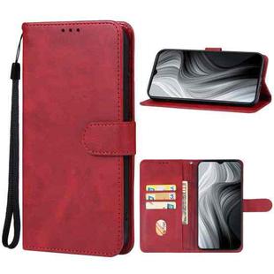 For Realme Q5x Leather Phone Case(Red)