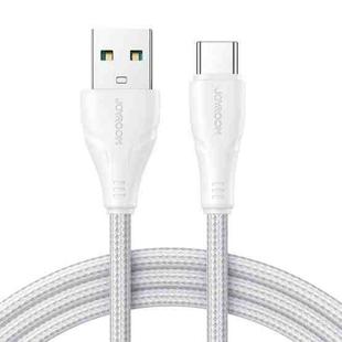 JOYROOM 3A USB to Type-C Surpass Series Fast Charging Data Cable, Length:1.2m(White)