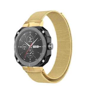For Huawei Watch GT Cyber Milanese Watch Band(Gold)