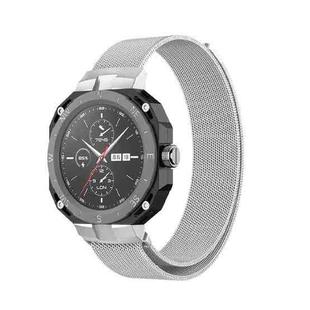 For Huawei Watch GT Cyber Milanese Watch Band(Silver)