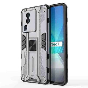 For vivo iQOO Neo7 Supersonic PC + TPU Shock-proof Phone Case(Grey)