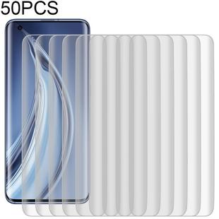 50 PCS Full Coverage Soft PET Film Screen Protector for Xiaomi Mi 10 5G