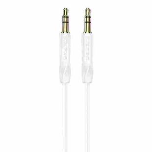 Borofone BL16 Clear Sound 3.5mm AUX Audio Cable, Length:1m(White)