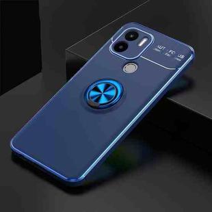 For Xiaomi Redmi A1+ Metal Ring Holder 360 Degree Rotating TPU Phone Case(Blue)