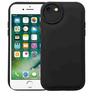 For iPhone SE 2022 / SE 2020 / 8 / 7 Liquid Airbag Decompression Phone Case(Black)