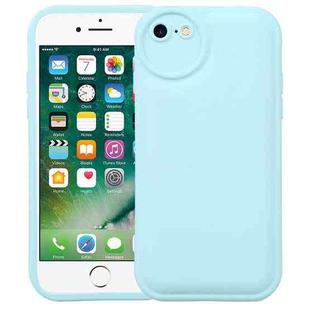 For iPhone SE 2022 / SE 2020 / 8 / 7 Liquid Airbag Decompression Phone Case(Light Blue)