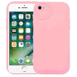 For iPhone SE 2022 / SE 2020 / 8 / 7 Liquid Airbag Decompression Phone Case(Pink)