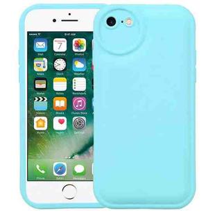 For iPhone SE 2022 / SE 2020 / 8 / 7 Liquid Airbag Decompression Phone Case(Mint Blue)