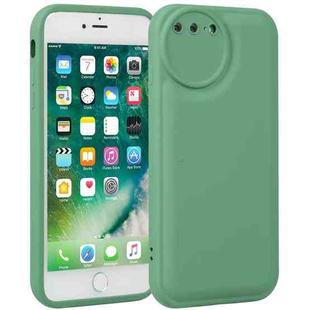 For iPhone 8 Plus / 7 Plus Liquid Airbag Decompression Phone Case(Retro Green)