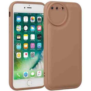 For iPhone 8 Plus / 7 Plus Liquid Airbag Decompression Phone Case(Brown)