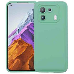 For Xiaomi Mi 11 Pro Liquid Airbag Decompression Phone Case(Retro Green)