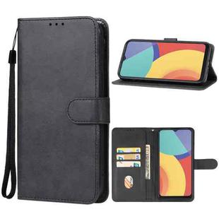 For alcatel 1V 2021 Leather Phone Case(Black)