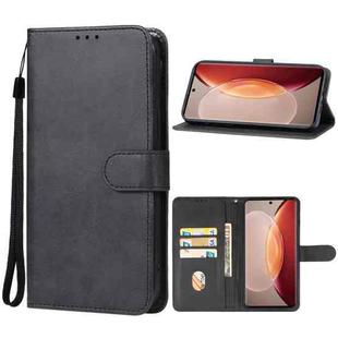 For vivo X90 Pro Leather Phone Case(Black)