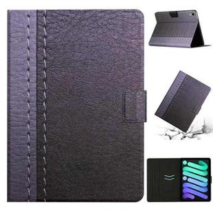 For iPad 10th Gen 10.9 2022 Stitching Solid Color Flip Leather Smart Tablet Case(Grey)