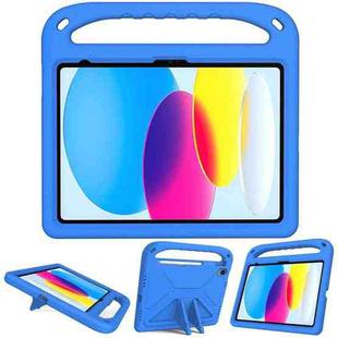 For iPad 10th Gen 10.9 2022 Handle Portable EVA Shockproof Tablet Case(Blue)