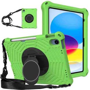 For iPad 10th Gen 10.9 2022 Spider King Silicone Protective Tablet Case(Green)