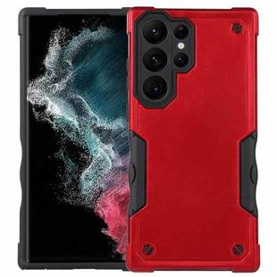 For Samsung Galaxy S23 Ultra 5G Non-slip Shockproof Armor Phone Case(Red)