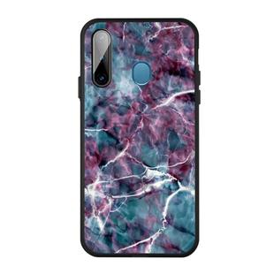 For Galaxy A11 / M11 Pattern Printing Embossment TPU Mobile Case(Marble)