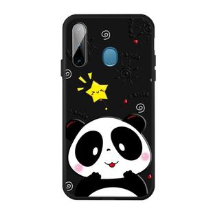 For Galaxy A11 / M11 Pattern Printing Embossment TPU Mobile Case(Dummy Bear)