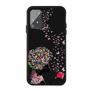 For Galaxy A91 / S10 Lite Pattern Printing Embossment TPU Mobile Case(Corolla Girl)