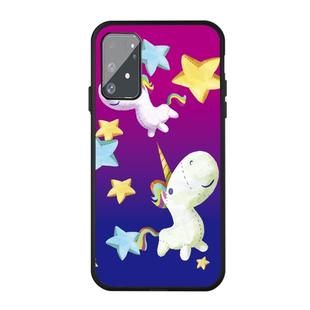 For Galaxy A91 / S10 Lite Pattern Printing Embossment TPU Mobile Case(Pegasus)