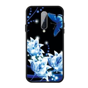 For OnePlus 8 Pattern Printing Embossment TPU Mobile Case(Orchid Butterfly)
