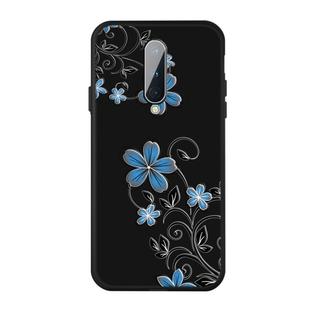 For OnePlus 8 Pattern Printing Embossment TPU Mobile Case(Small orchid)