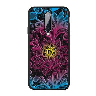 For OnePlus 8 Pattern Printing Embossment TPU Mobile Case(Dazzling lace)