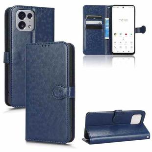 For Tone E22 Honeycomb Dot Texture Leather Phone Case(Blue)