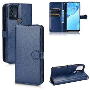 For TCL 20B Honeycomb Dot Texture Leather Phone Case(Blue)
