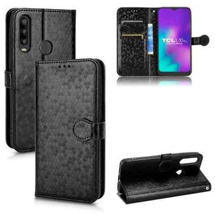 For TCL L10 Pro Honeycomb Dot Texture Leather Phone Case(Black)