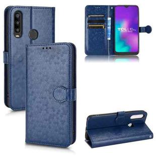For TCL L10 Pro Honeycomb Dot Texture Leather Phone Case(Blue)
