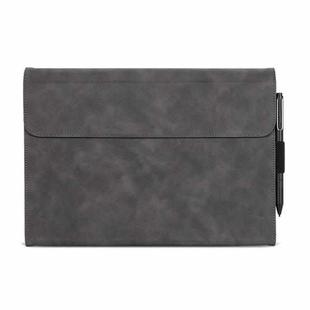 For Microsoft Surface Pro 9 / Surface Pro 10 Sheepskin All-Inclusive Shockproof Protective Case(Grey)