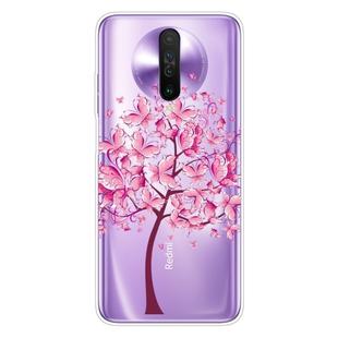 For Xiaomi Redmi K30 Shockproof Painted Transparent TPU Protective Case(Butterfly Tree)