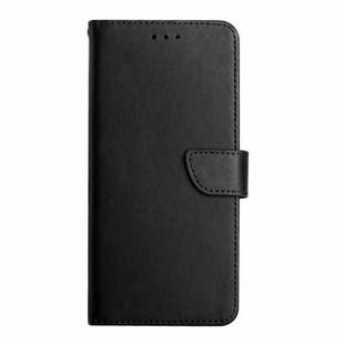 For Xiaomi Redmi Note 12 Pro+ China/12 Explorer Genuine Leather Fingerprint-proof Flip Phone Case(Black)