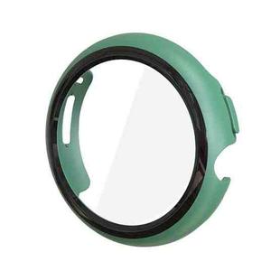 For Google Pixel Watch Tempered Glass Film PC Watch Case(Green)