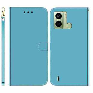 For Xiaomi Redmi A1+ Imitated Mirror Surface Flip Leather Phone Case(Blue)