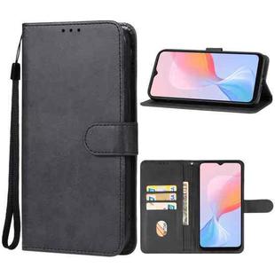 For vivo Y73t Leather Phone Case(Black)