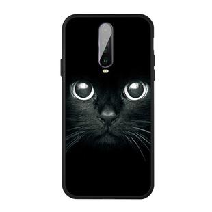 For Xiaomi Red K30 Pattern Printing Embossment TPU Mobile Case(Whiskered cat)